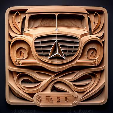 3D модель Mercedes Benz L319 (STL)